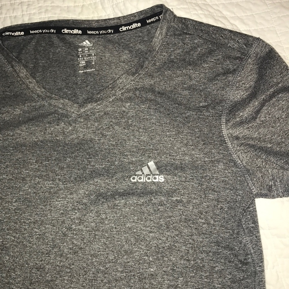 Adidas Climalite Grey T Shirt